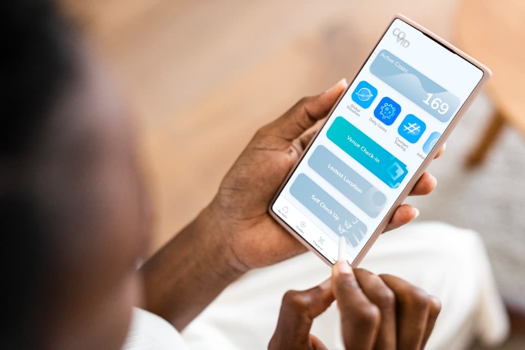 Application mobile santé avec stylet : suivi et check-in
